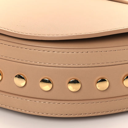 Burberry Calfskin Studded Small Olympia Shoulder Bag Cool Beige 9 of 9