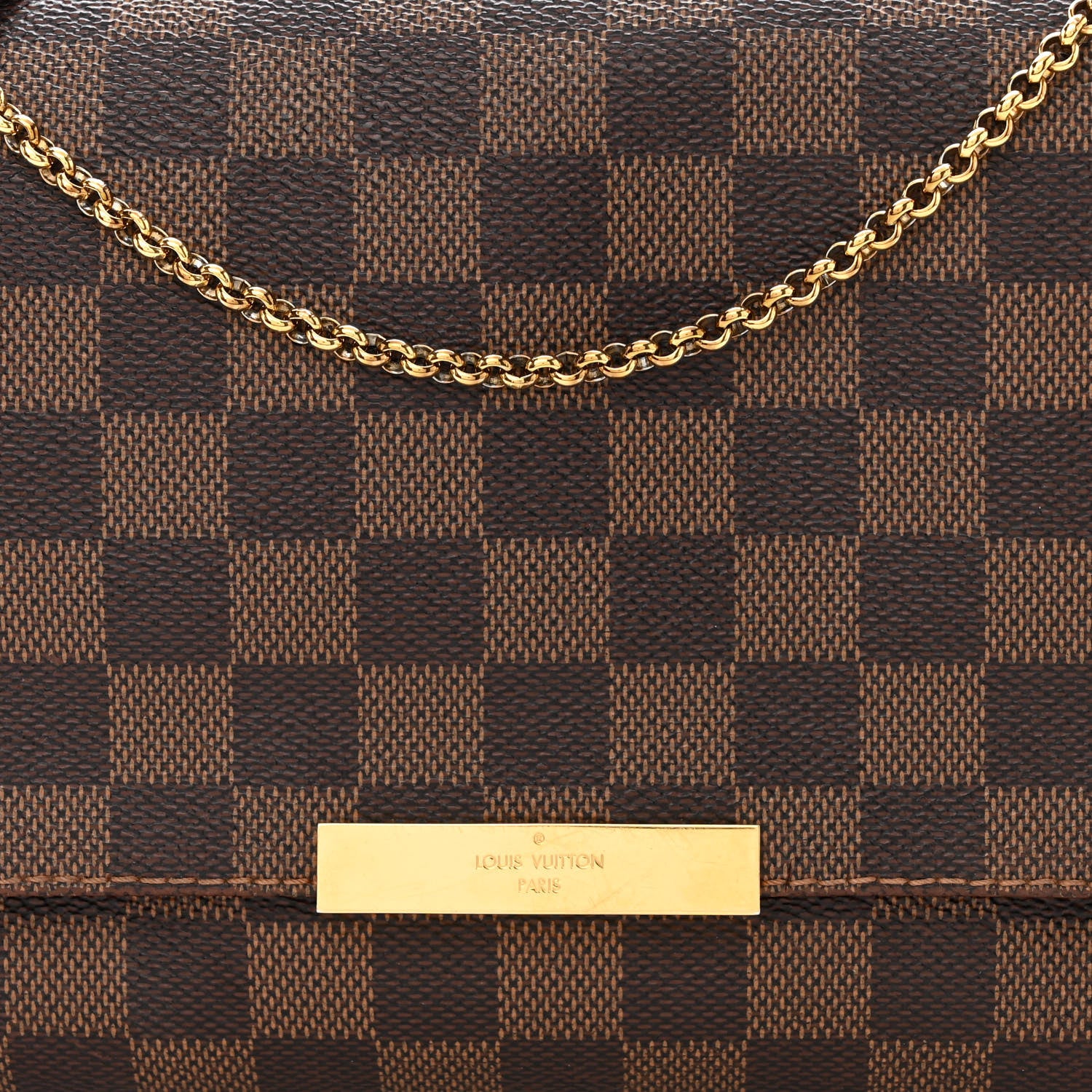 Louis Vuitton Damier Ebene Favorite MM 8 of 11