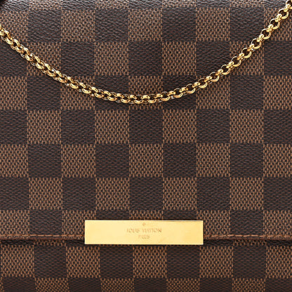 Louis Vuitton Damier Ebene Favorite MM 8 of 11
