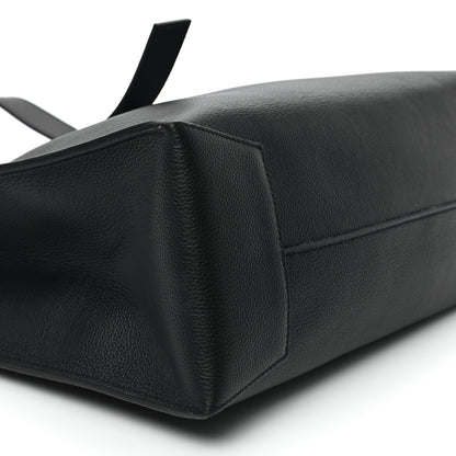 Loewe Soft Grained Calfskin Buckle Zip Tote Black 8 of 10