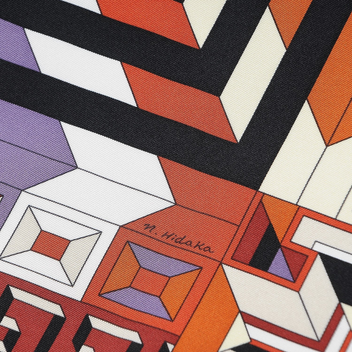 Hermes Silk Le Fil D'Ariane Scarf 90 3 of 6