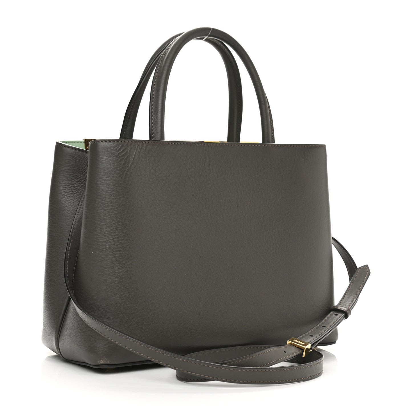 Vitello Dolce Petite 2Jours Tote Verde Prato Menta