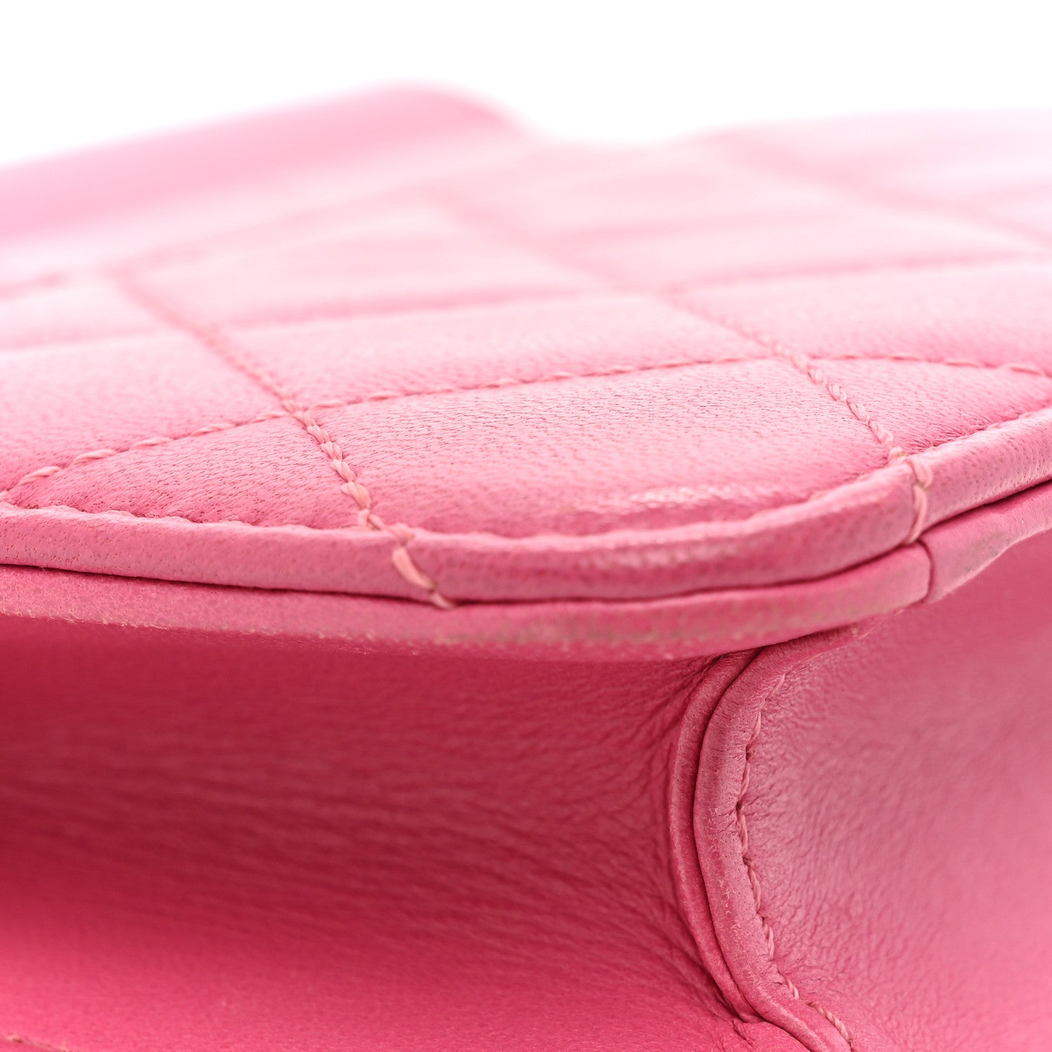 Chanel Lambskin Quilted Mini Crossing Times Flap Pink 15 of 16