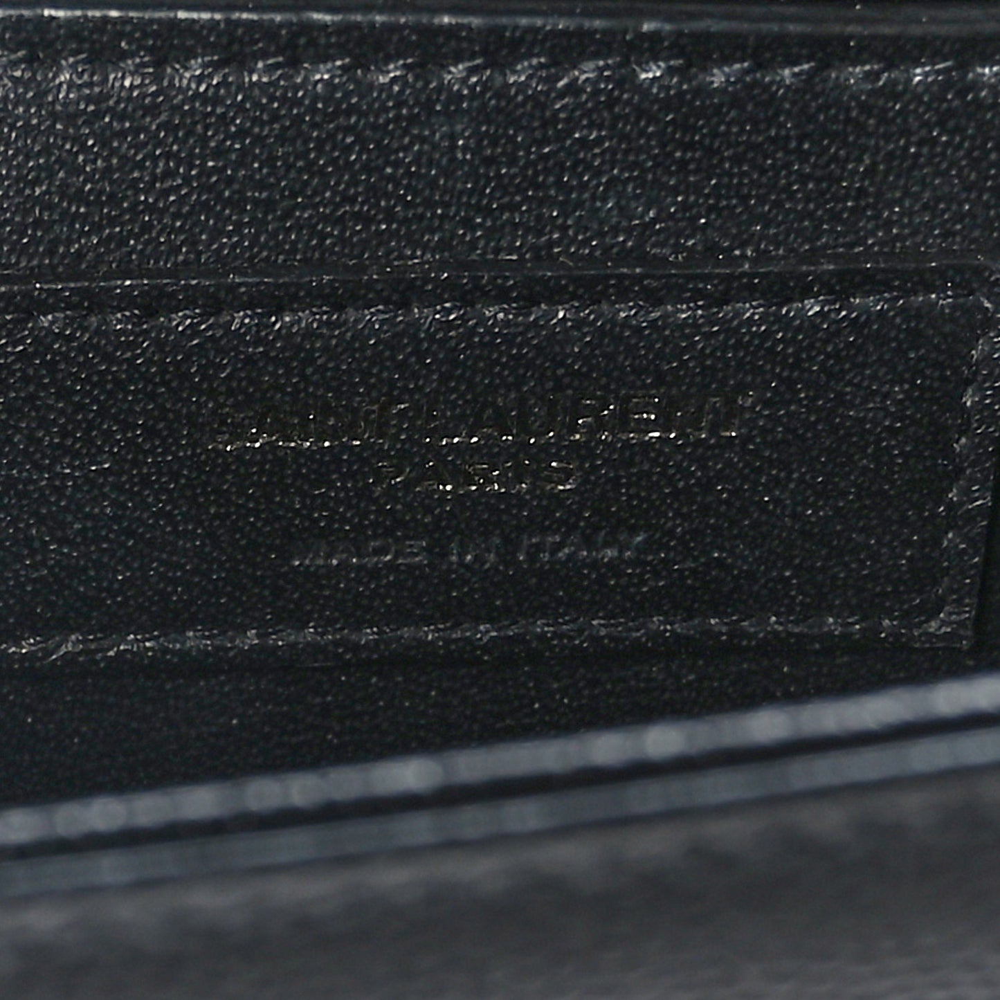 Grain De Poudre Small Monogram Monochrome Kate Satchel Black