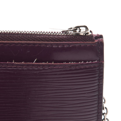 Louis Vuitton Epi Key Pouch Cassis 9 of 12