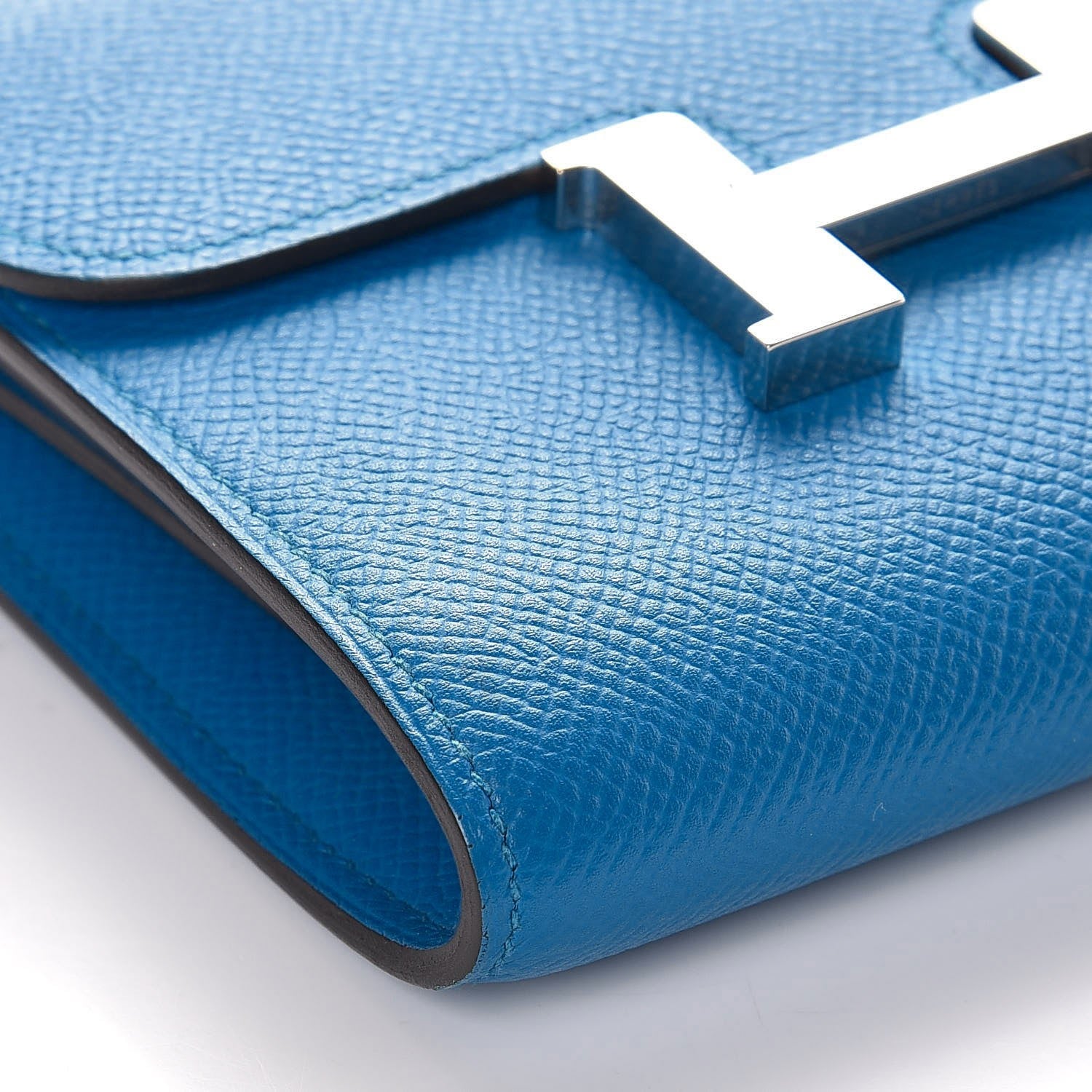 Hermes Epsom Constance Short Wallet Bleu Zanzibar 7 of 8