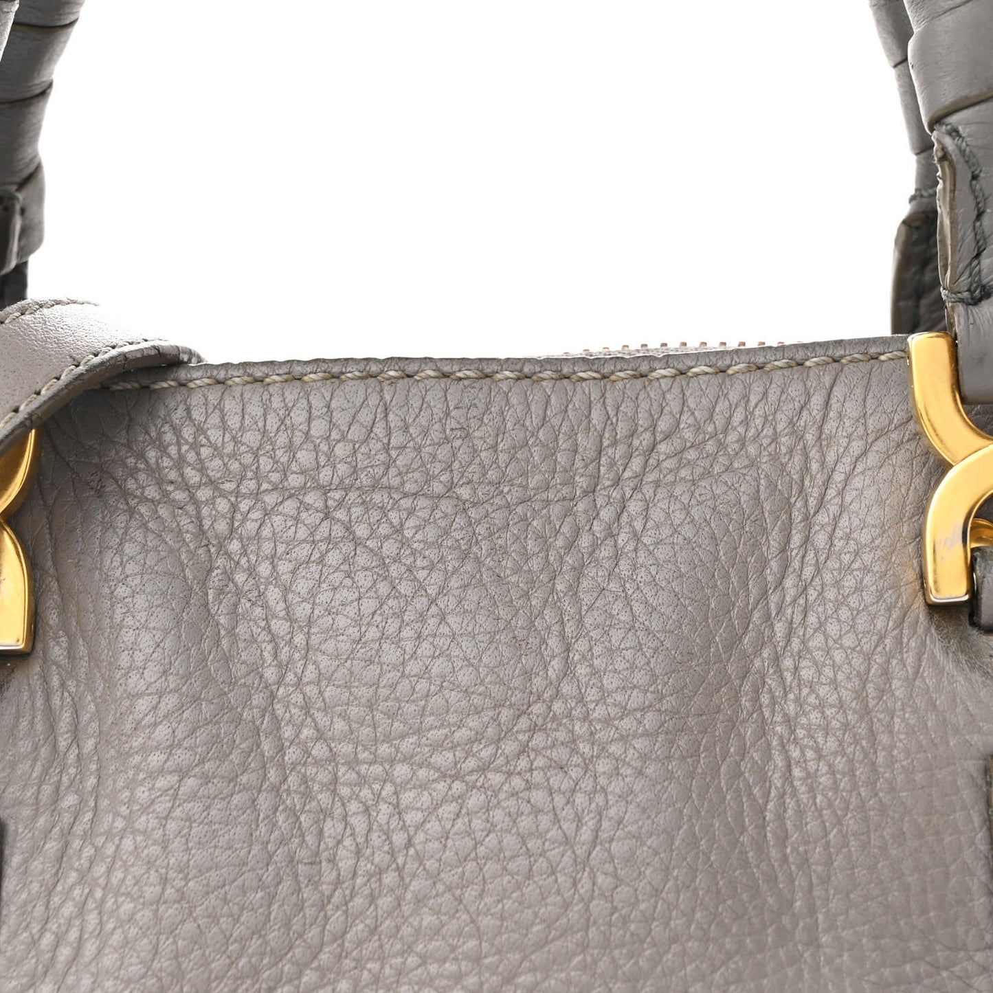 Calfskin Mini Marcie Satchel Cashmere Grey