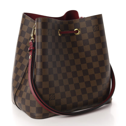 Louis Vuitton Damier Ebene Neonoe MM Cherry Berry 3 of 10