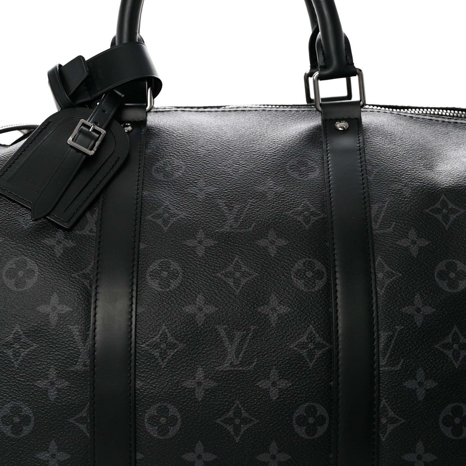 Louis Vuitton Monogram Eclipse Keepall Bandouliere 55 8 of 10