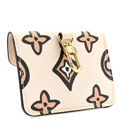 Louis Vuitton Monogram Wild At Heart Felicie Strap & Go Card Case Arizona Cream 5 of 12