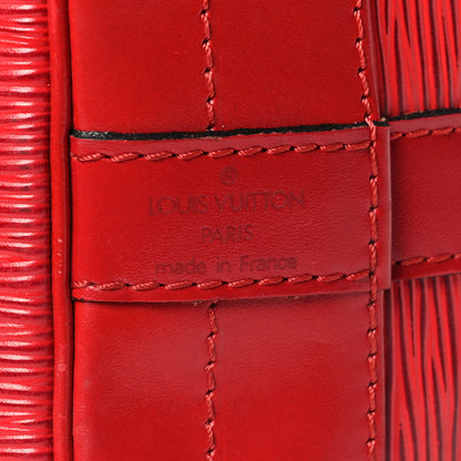 Louis Vuitton Epi Noe Castillan Red 6 of 9