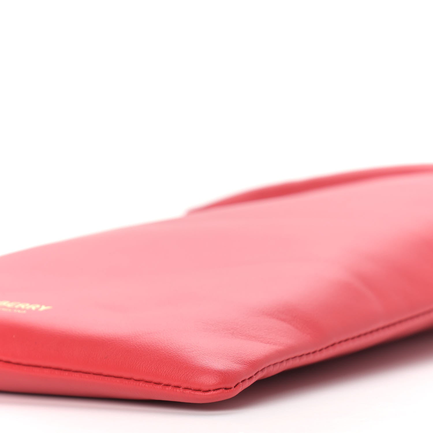 Burberry Calfskin Small Drawcord Pouch Red 10 of 10
