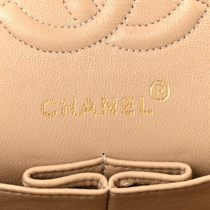 Chanel Lambskin Quilted Small Double Flap Beige 6 of 14