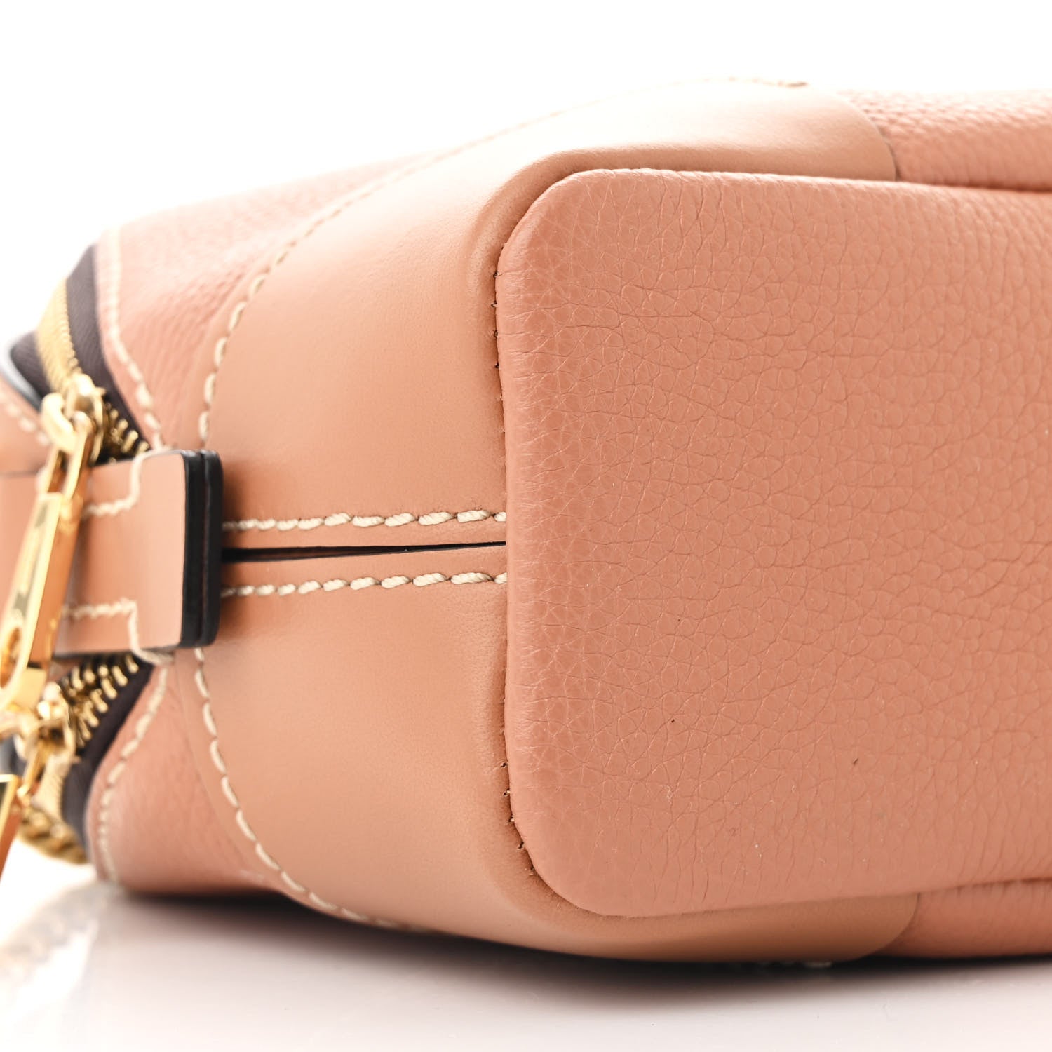 Chloe Calfskin Mini Daria Chain Bag Peach Bloom 10 of 11