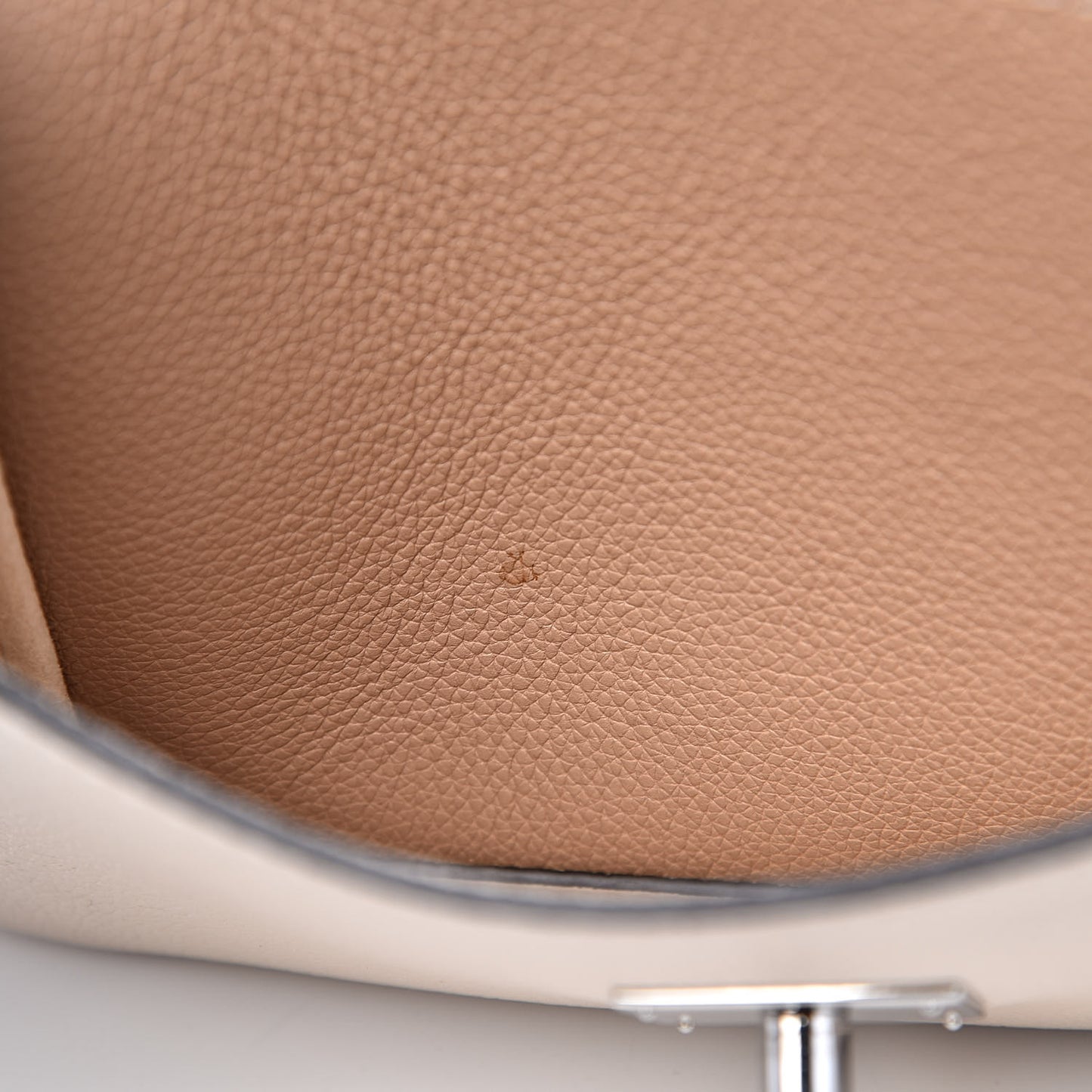 Soft Calfskin Mylockme Chain Bag BB Papyrus Creme