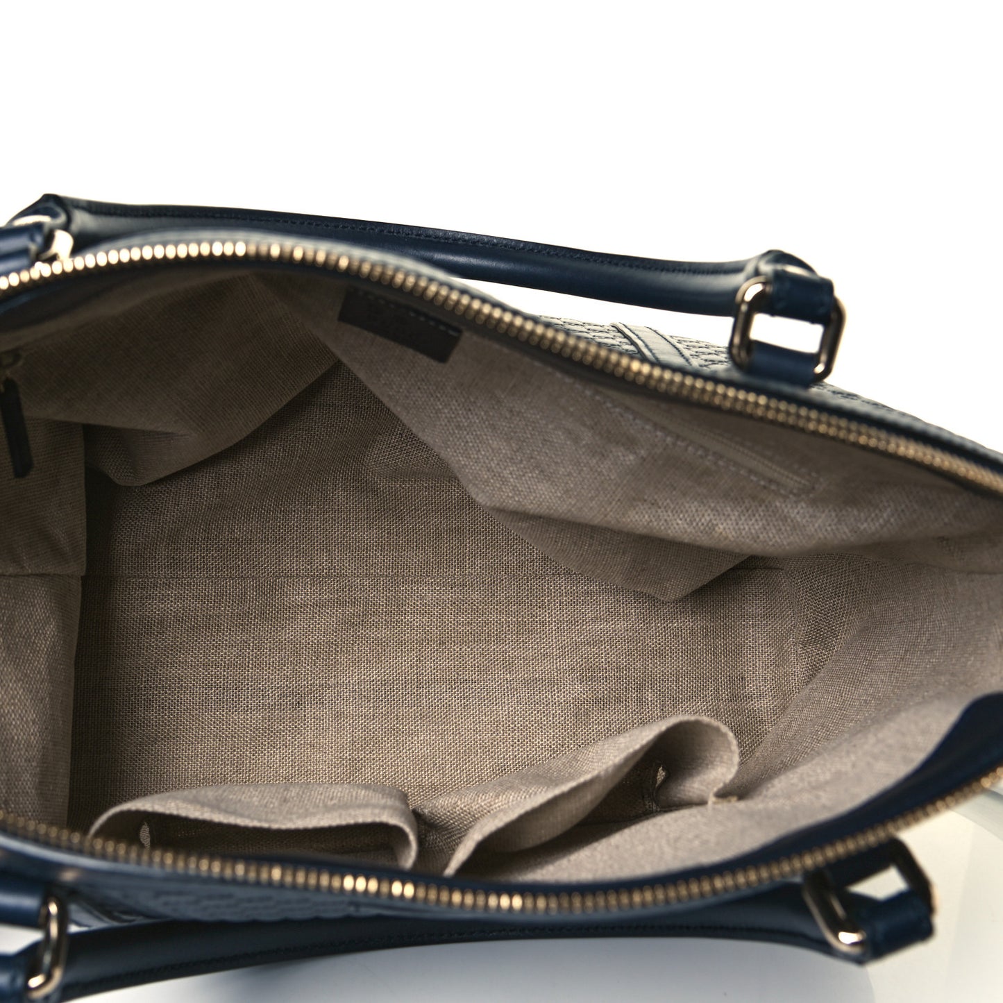 Soft Microguccissima Dome Satchel Navy