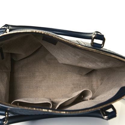 Gucci Soft Microguccissima Dome Satchel Navy 5 of 8