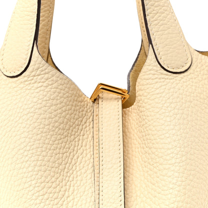 Hermes Taurillon Clemence Picotin Lock 18 PM Nata 7 of 9