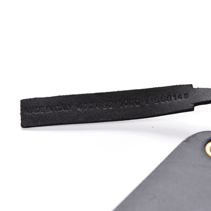 Balenciaga Calfskin Hotel Diamond Key Ring Black 4 of 6