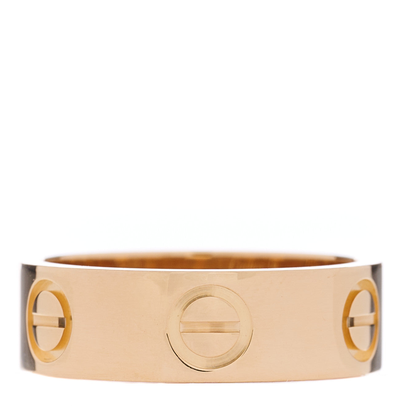 Cartier 18K Yellow Gold 5.5mm LOVE Ring 48 4.5 3 of 5