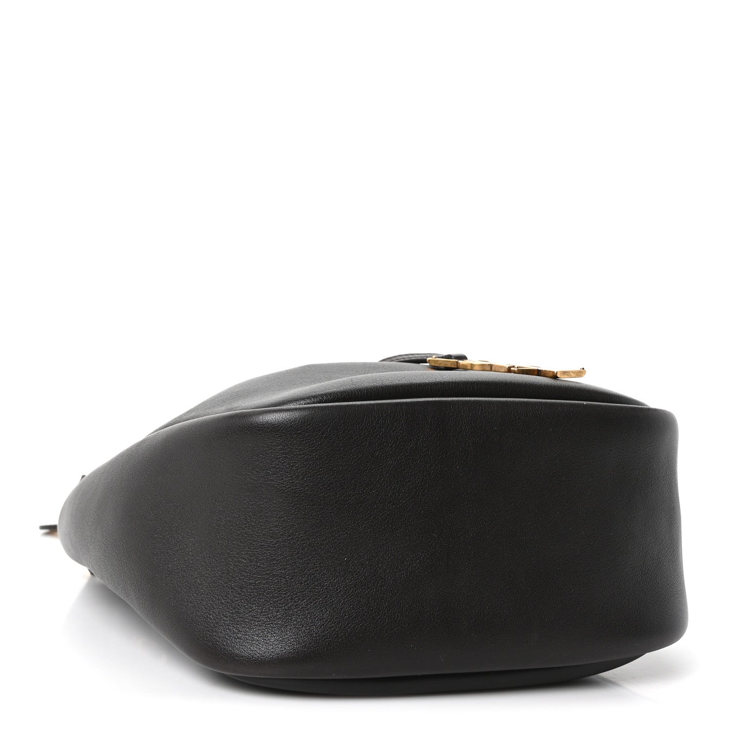 Saint Laurent Calfskin Cassandre Supple Bucket Bag  Fondente Dark Cigar 4 of 10