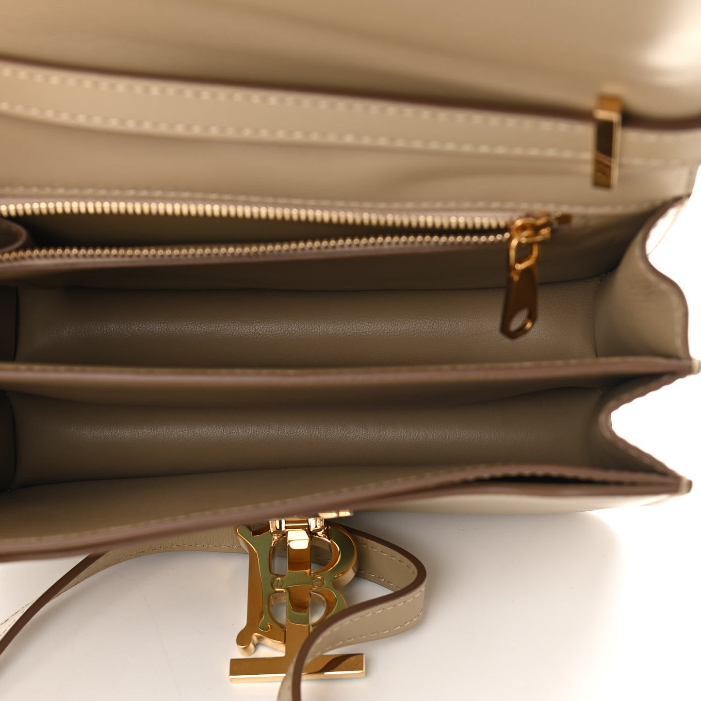 Calfskin Small TB Bag Honey