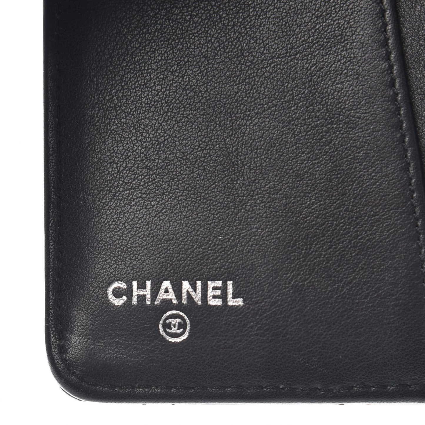 Patent Quilted Medium Agenda Cover Black