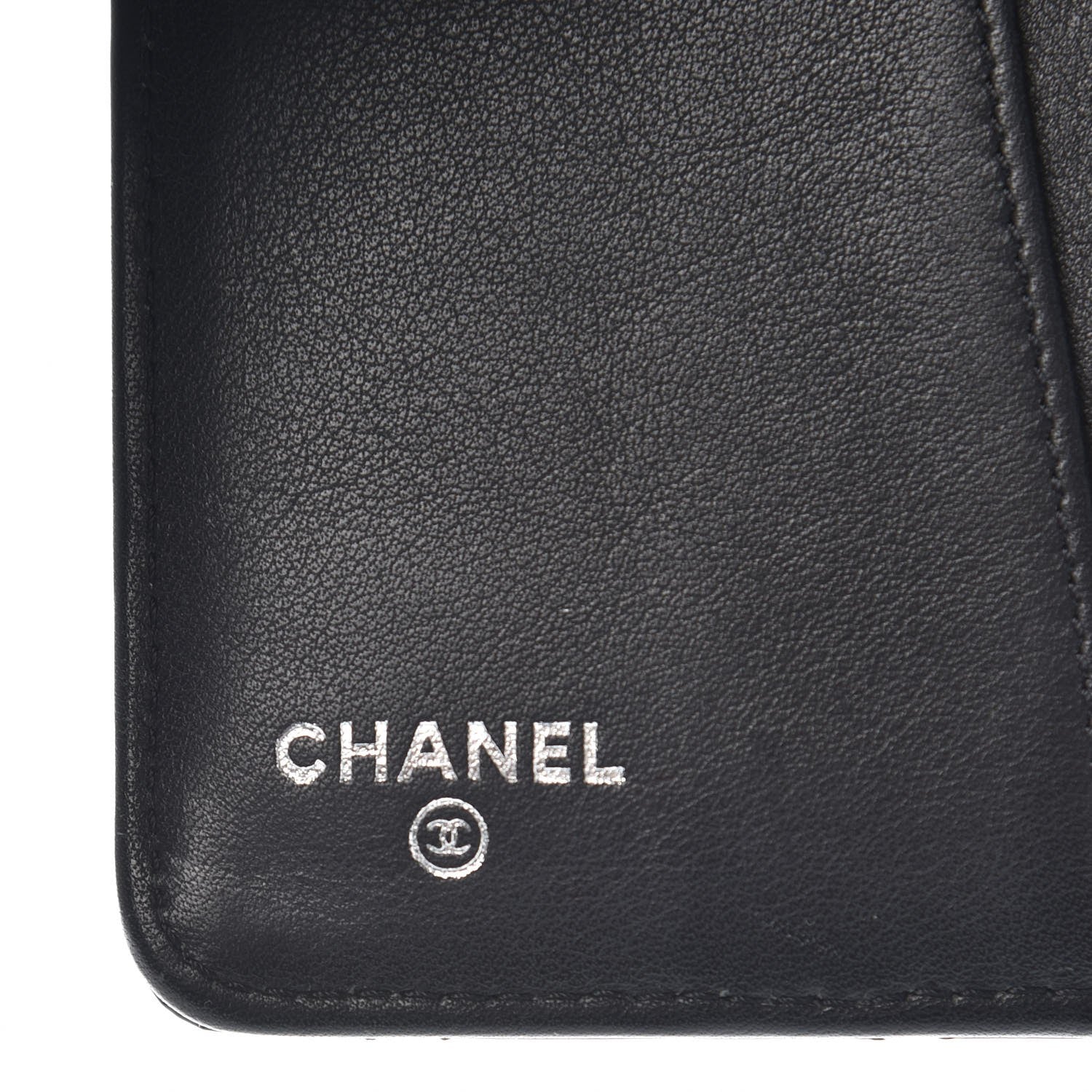 Chanel Patent Quilted Medium Agenda Cover Black 6 of 8