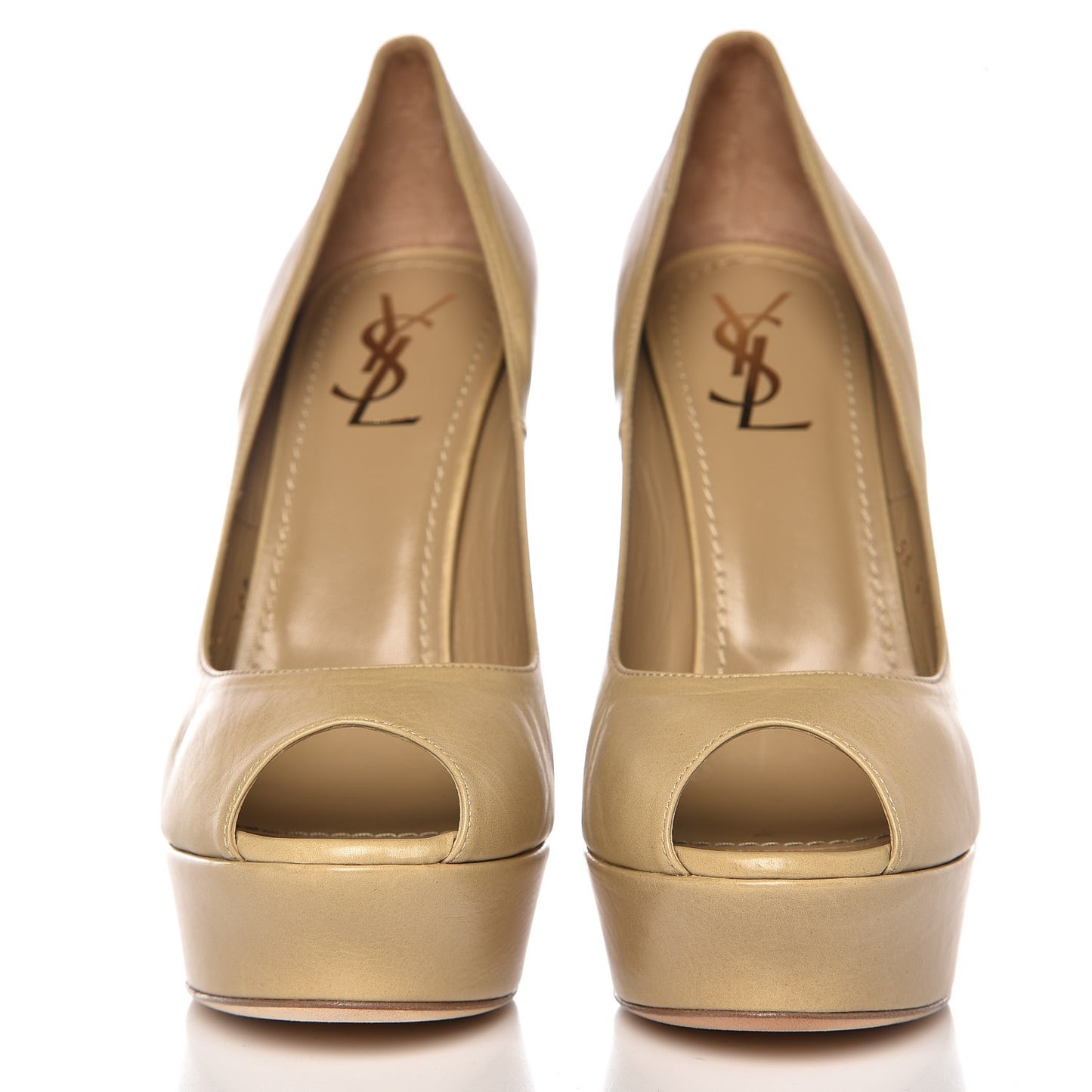 Calfskin Palais 105 Pumps 40.5 Beige