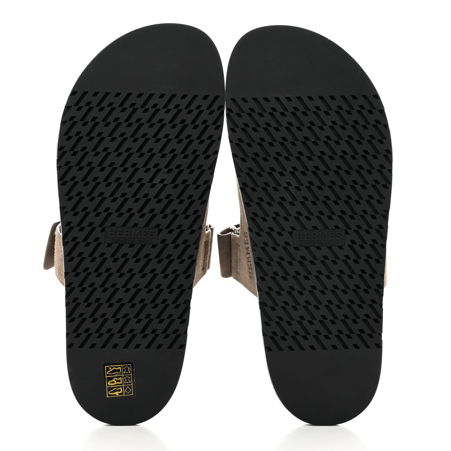 Suede Goatskin Womens Chypre Sandals 41 Etoupe
