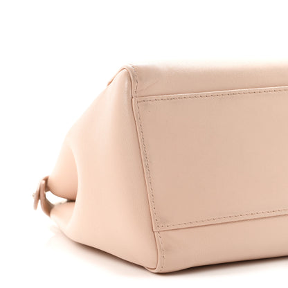 Fendi Nappa Colorblock Mini Peekaboo Iconic Satchel Plaster Banana Grigio Polvere 9 of 10
