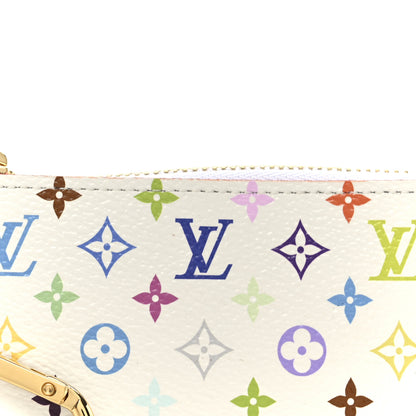 Louis Vuitton LV X TM Monogram Multicolor Key Pouch White 8 of 9