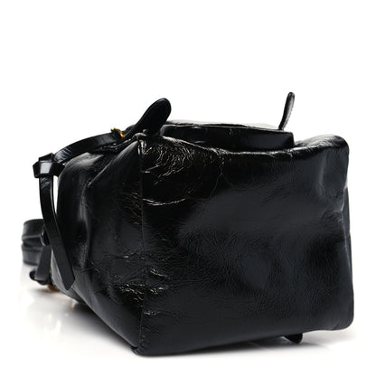 Prada Soft Lux Calfskin Mini Dangle Top Handle Bag Black 4 of 11