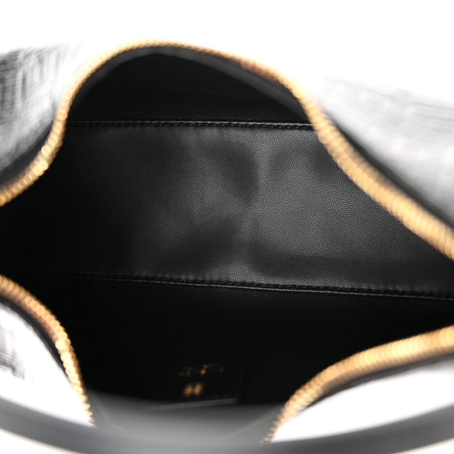 Givenchy Coated Canvas Logo 4G Embossed Small Moon Cut Out Shoulder Bag Black 5 of 10
