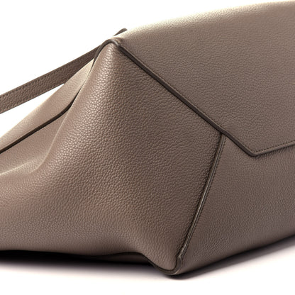Celine Soft Grained Calfskin Small Belt Cabas Phantom Taupe 8 of 11