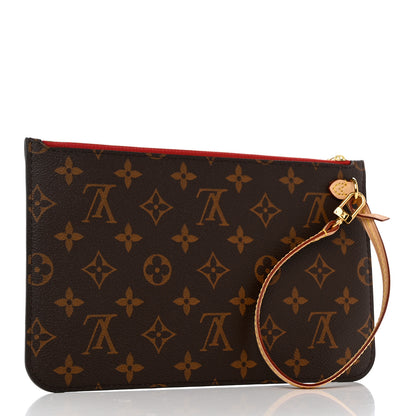 Louis Vuitton Monogram Neverfull MM GM Pochette Cherry 3 of 6