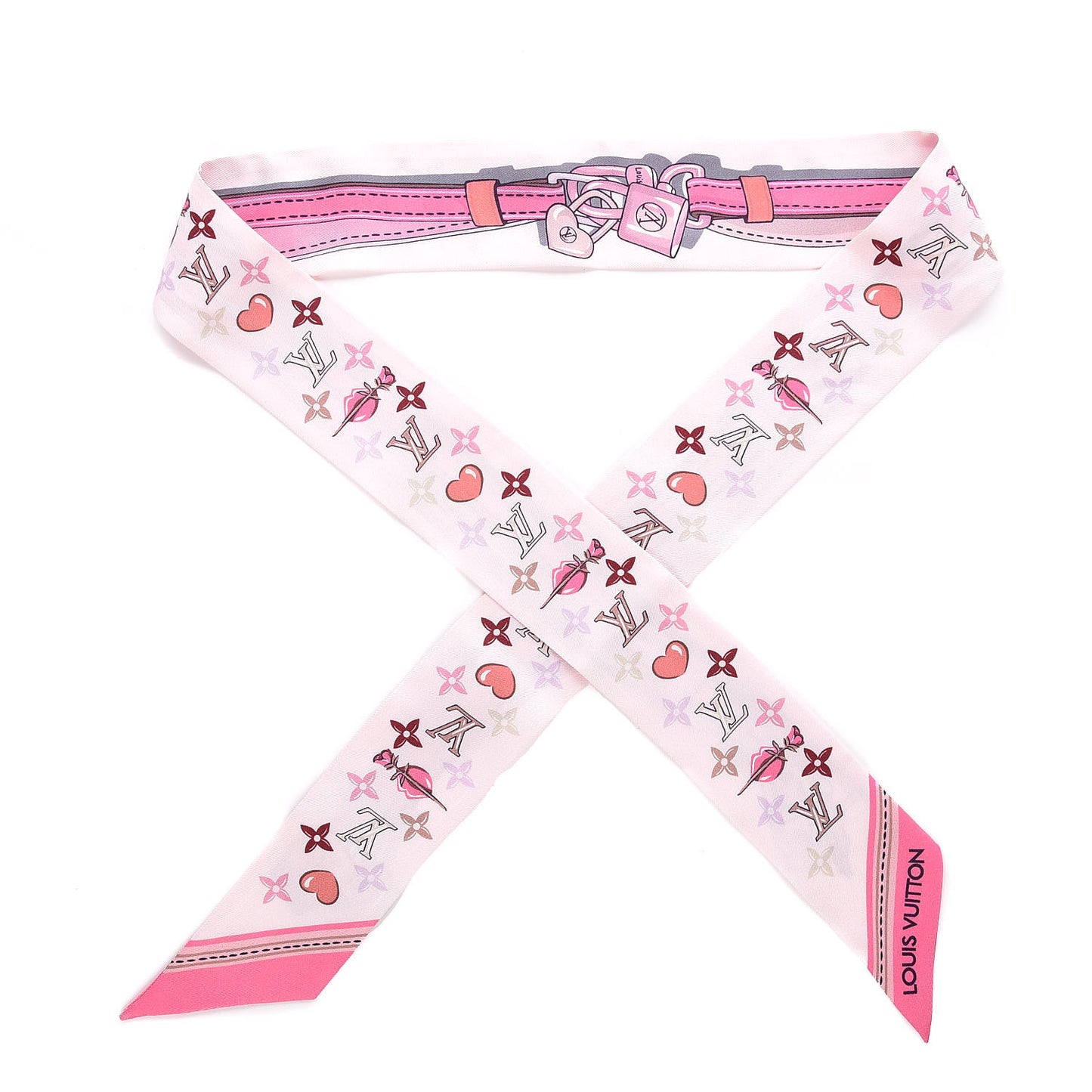 Silk Monogram A la Folie BB Bandeau Light Pink