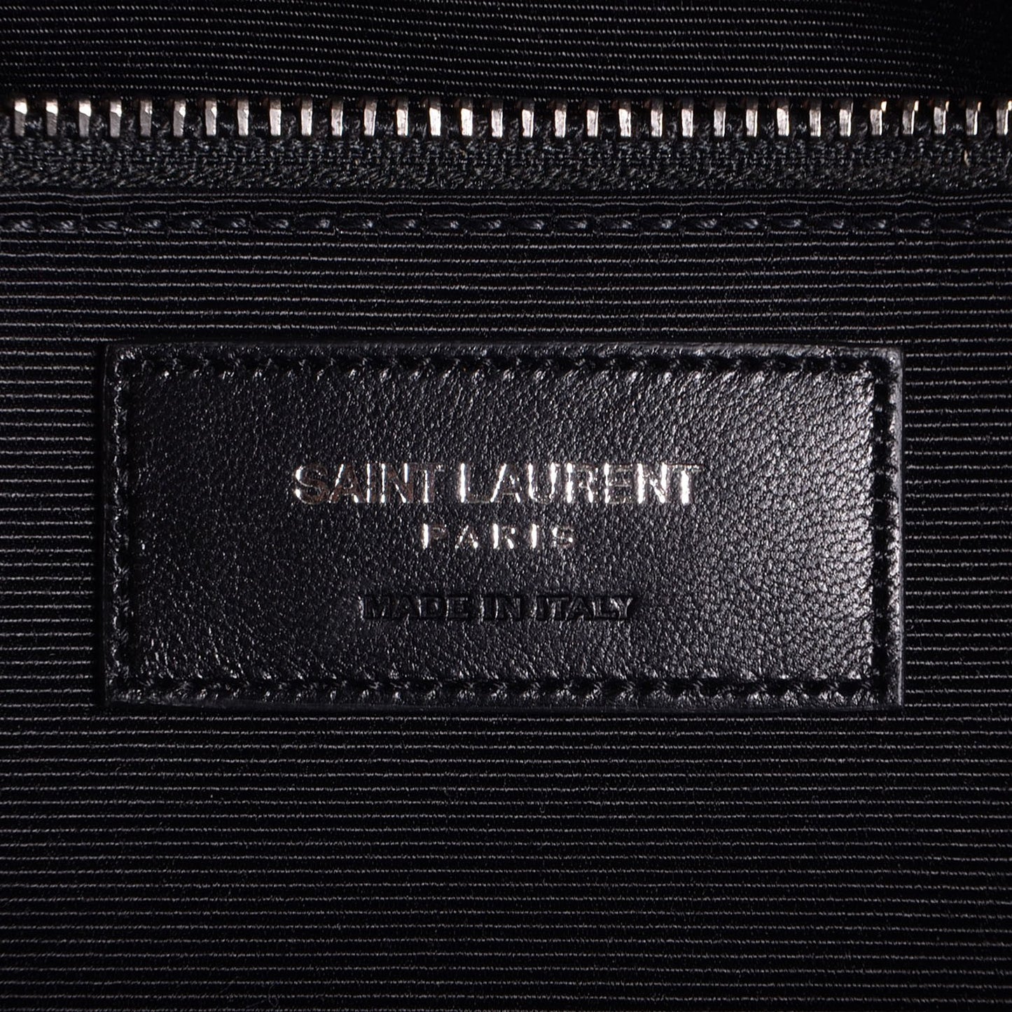 Matelasse Chevron Large Monogram Shopper Black