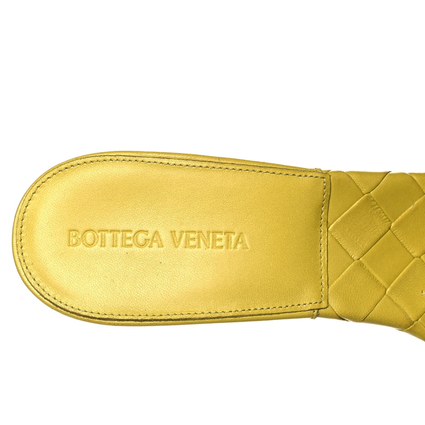 Nappa Maxi Intrecciato Lido 90mm Mule Sandals 41 Acid