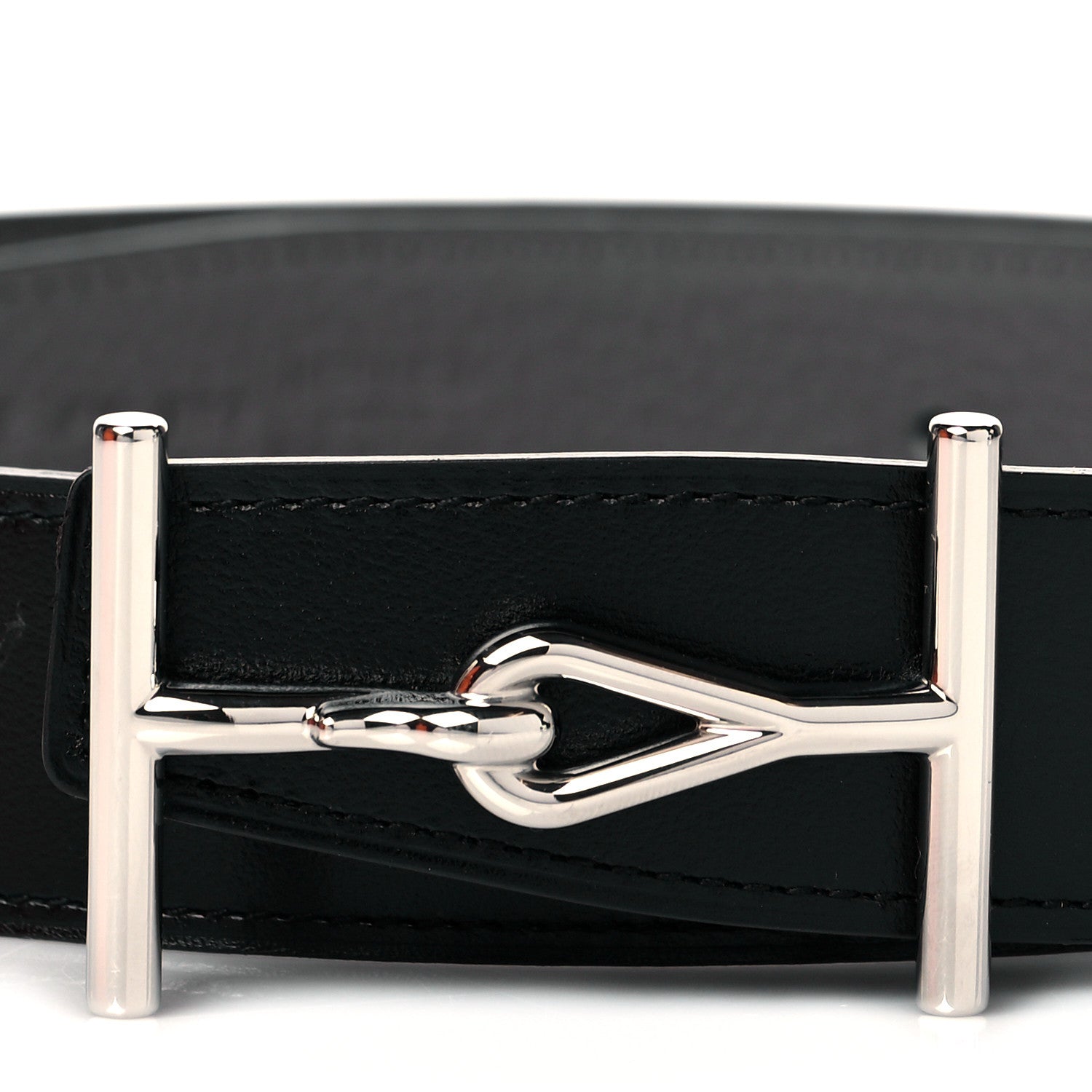 Hermes Togo Box 32mm Belt 75 Black Etain 2 of 7