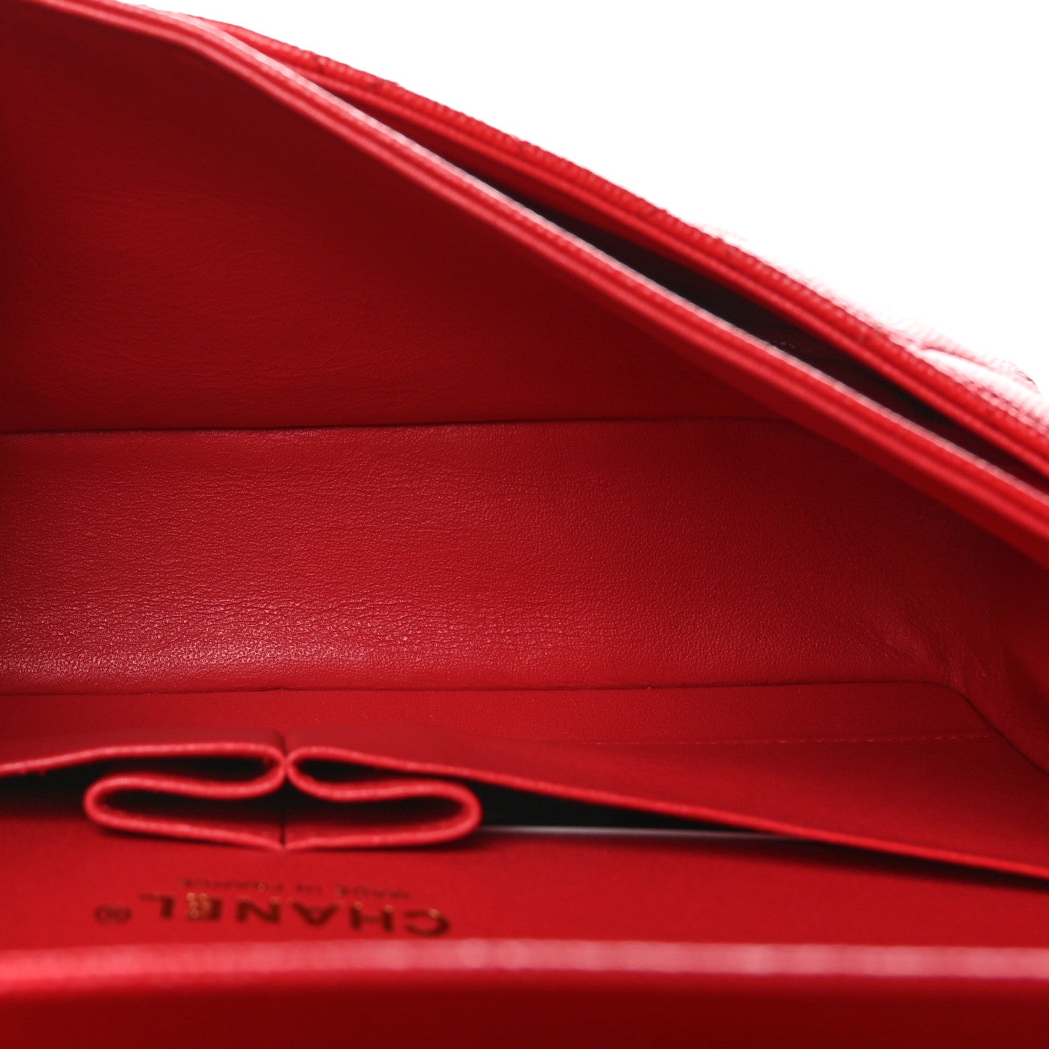Chanel Caviar Quilted Medium Double Flap Red 5 of 10