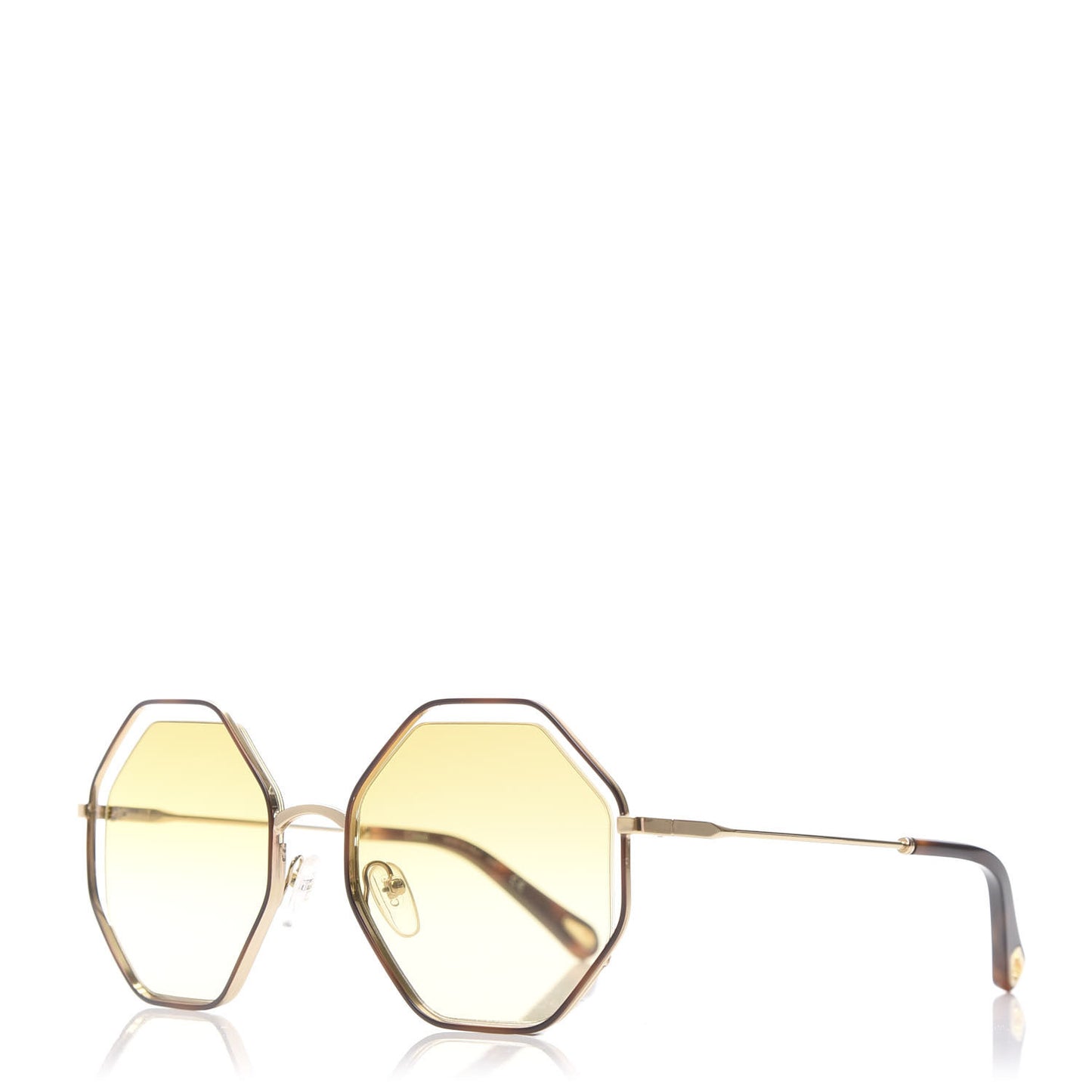 Octagonal Sunglasses CE132S Gold