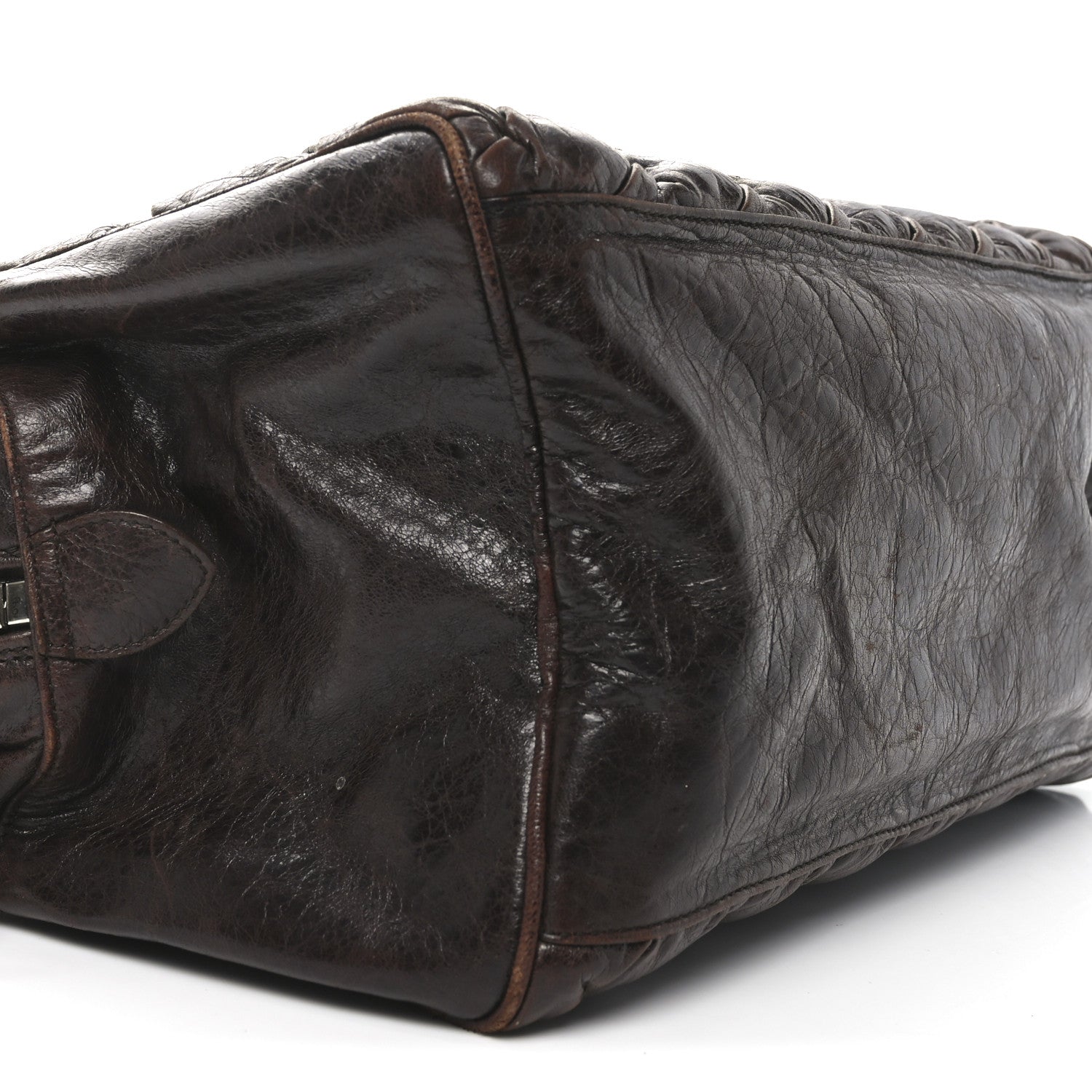 Balenciaga Chevre Quilted Matelasse MM Sienna 9 of 10