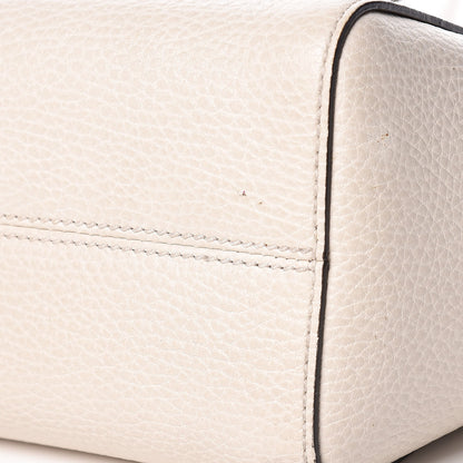 Gucci Dollar Calfskin Mini Swing Top Handle Bag Mystic White 11 of 13