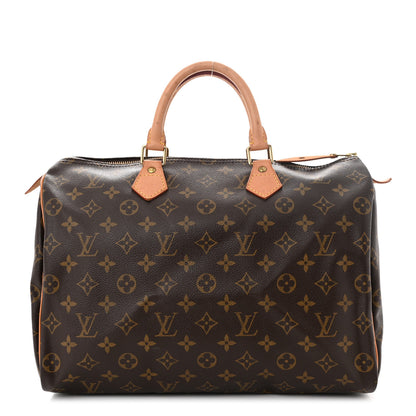 Louis Vuitton Monogram Speedy 35 1 of 13