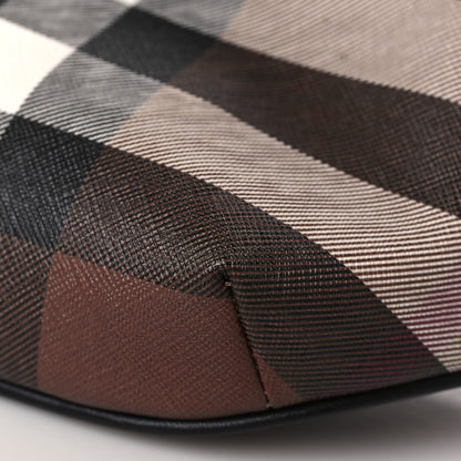 Burberry E-canvas Check Bum Bag Dark Birch Brown 9 of 9