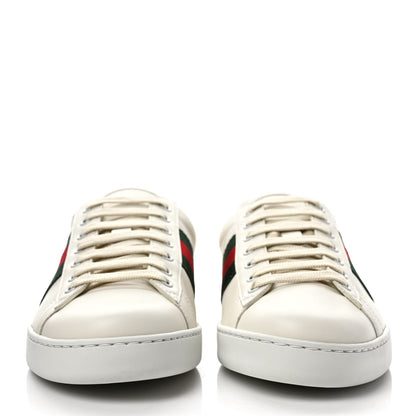 Gucci X FREYA HARTAS Calfskin Miro Soft Web Mythical Creature Embroidered Mens Ace Sneakers 8 New Mystic White 2 of 9