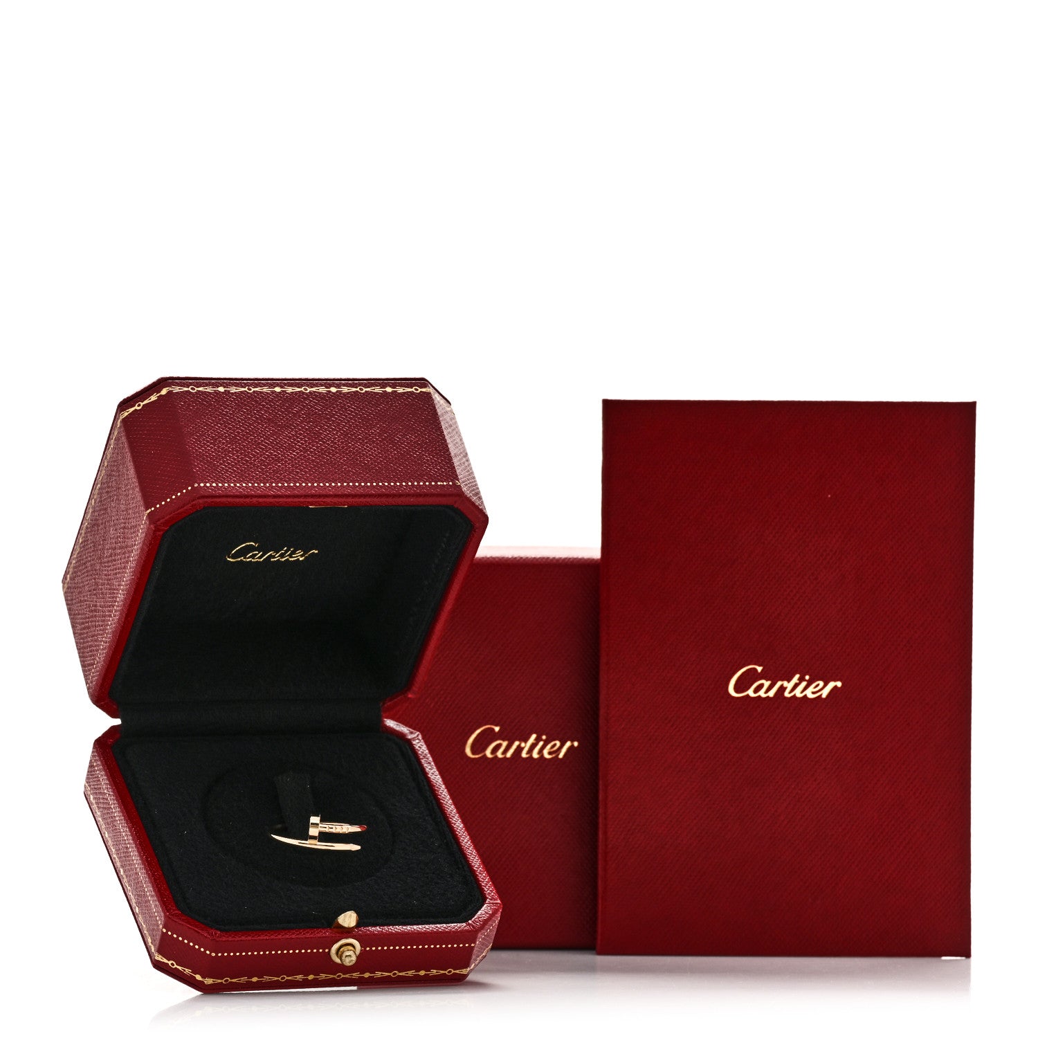 Cartier 18K Yellow Gold Small Juste Un Clou Ring 54 7 6 of 6
