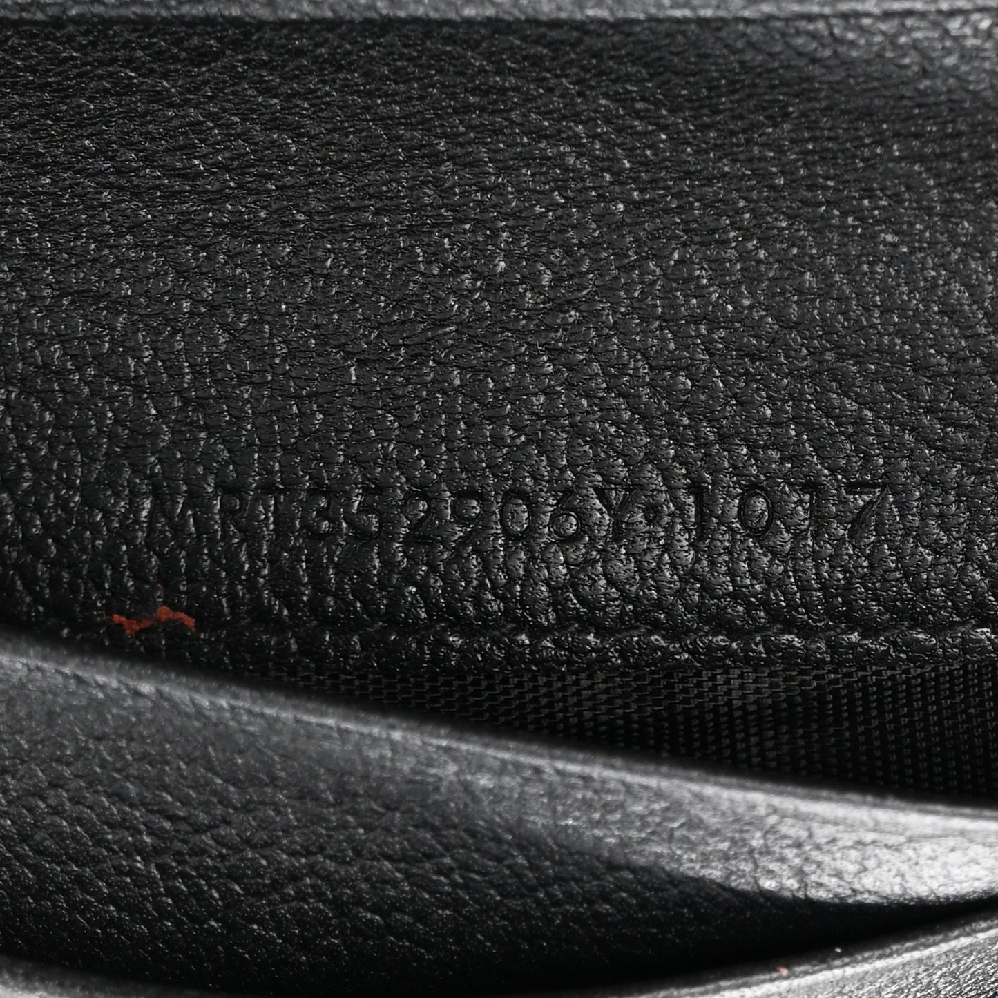 Goatskin Compact Wallet Black