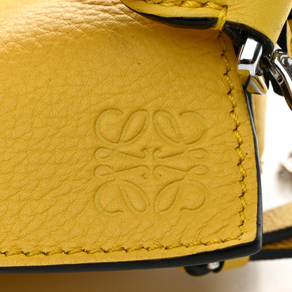 Loewe Calfskin Nano Puzzle Bag Yellow 7 of 8